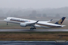 SIA Airbus A350-900 9V-SMH