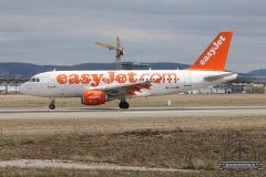 EasyJet A319 HB-JYH