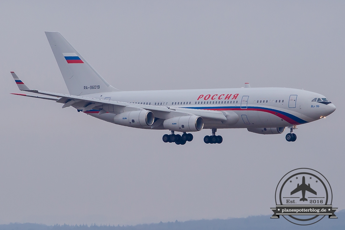IL-96-300 RA-96019 Rossiya Russian State Transport