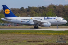 D-AILU Lufthansa Airbus A319-114 - cn 744