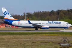 TC-SOD SunExpress Boeing 737-8HC(WL) - cn 61176 / 6335