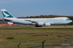 B-LJL Cathay Pacific Boeing 747-867F - cn 43536 / 1484