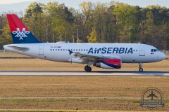 YU-API Air Serbia Airbus A319-132 - cn 1140