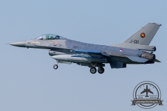 J-011 General Dynamics F-16AM Fighting Falcon Royal Netherlands Air Force Volkel 312 Sqn