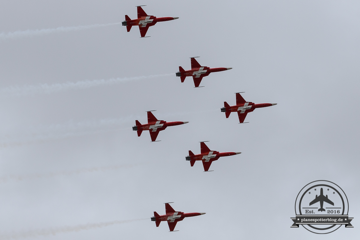 RIAT 2017 Swiss Air Force Patrouille Suisse Display