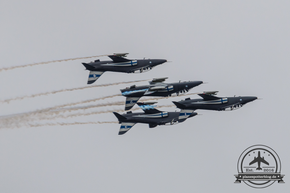 RIAT 2017 Finnish Air Force Midnight Hawks