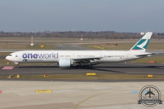 B-KPL B777-300ER Cathay Pacific oneworld Terrasse