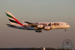 A6-EEG A380 Emirates Wildlife Pizzabude