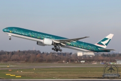 B-KPB B777-300ER Cathay Pacific Spirit of Honk Kong Terrasse