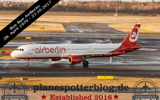 BYE BYE AirBerlin, Lebewohl