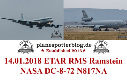 NASA DC-8-72 Ramstein 2018