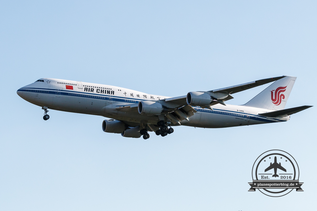 FRA - Ein Tag an der 18 West Boeing 747-8i AirChina