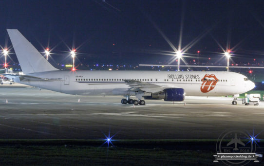 Rolling Stones und Boeing B727